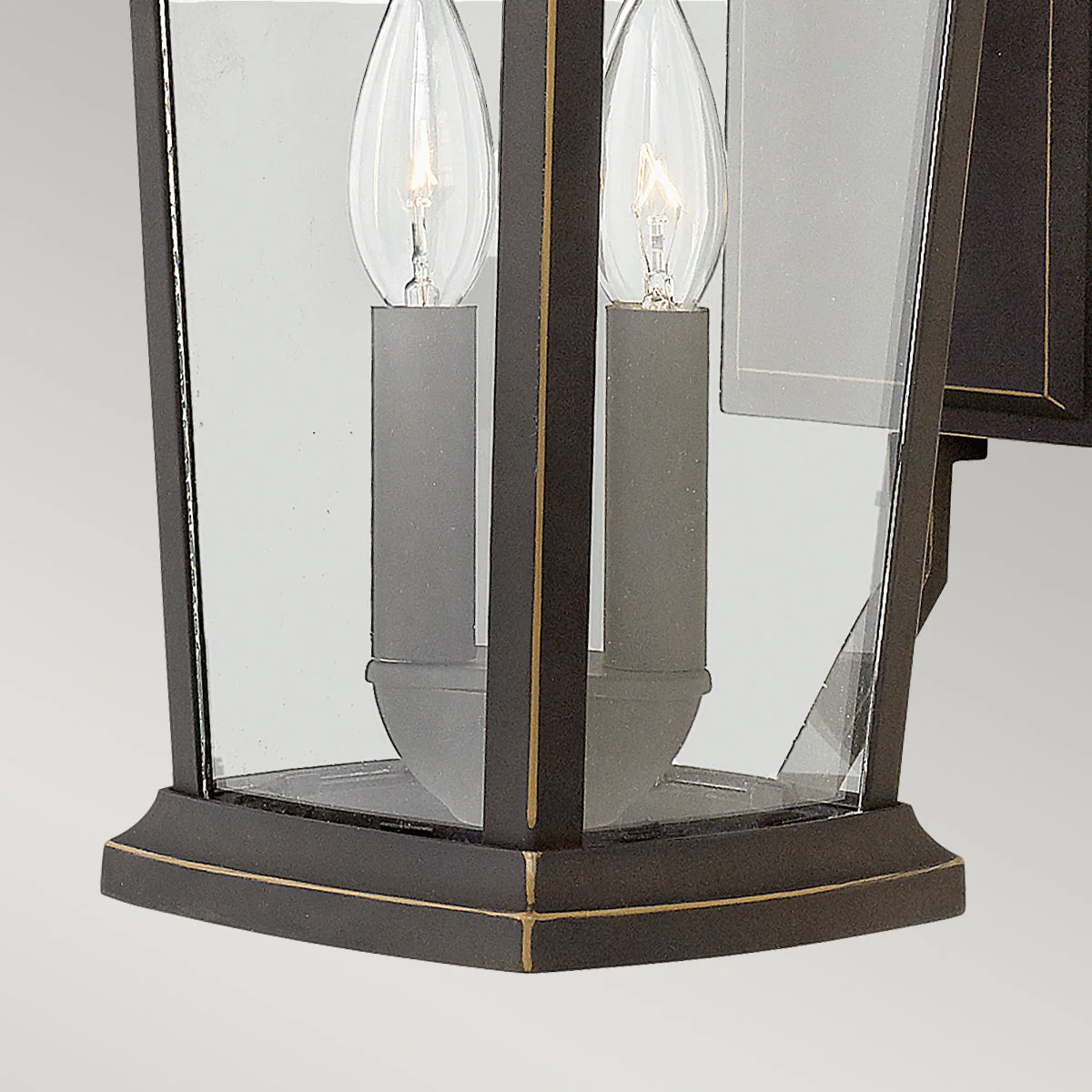 Bromley Small/Medium/Large Wall Lantern - Oil Rubbed Bronze Finish - Image 7