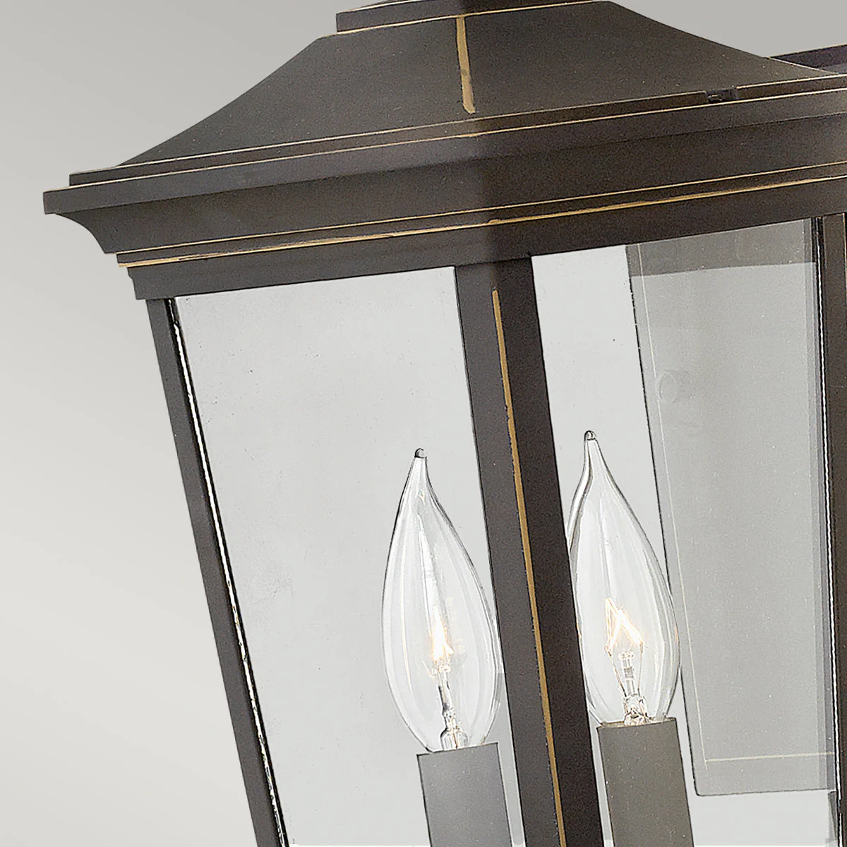 Bromley Small/Medium/Large Wall Lantern - Oil Rubbed Bronze Finish - Image 8
