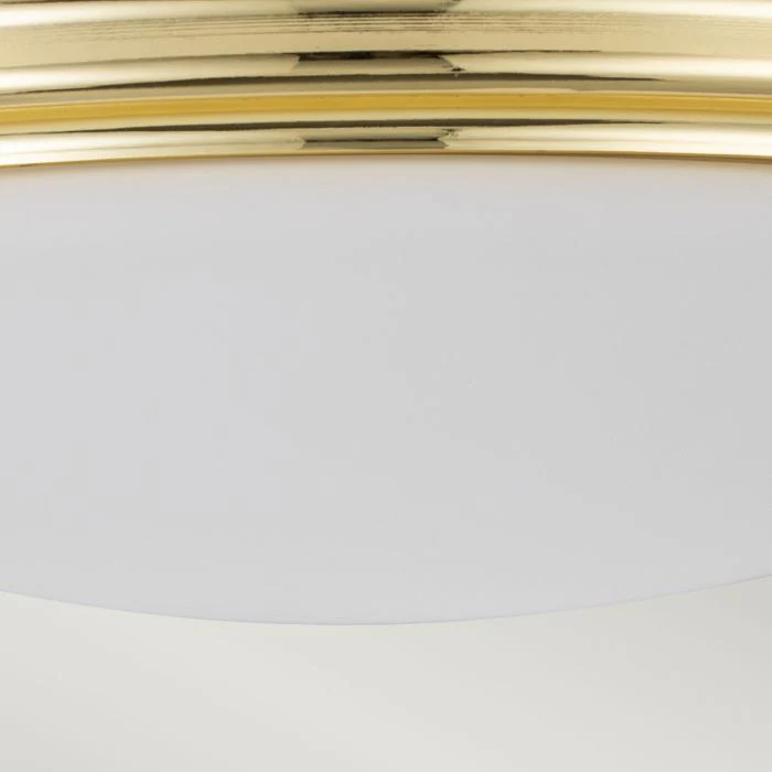 Brompton Flush Bathroom Light IP44 - Polished Chrome / Polished Brass / Brushed Brass - Image 10