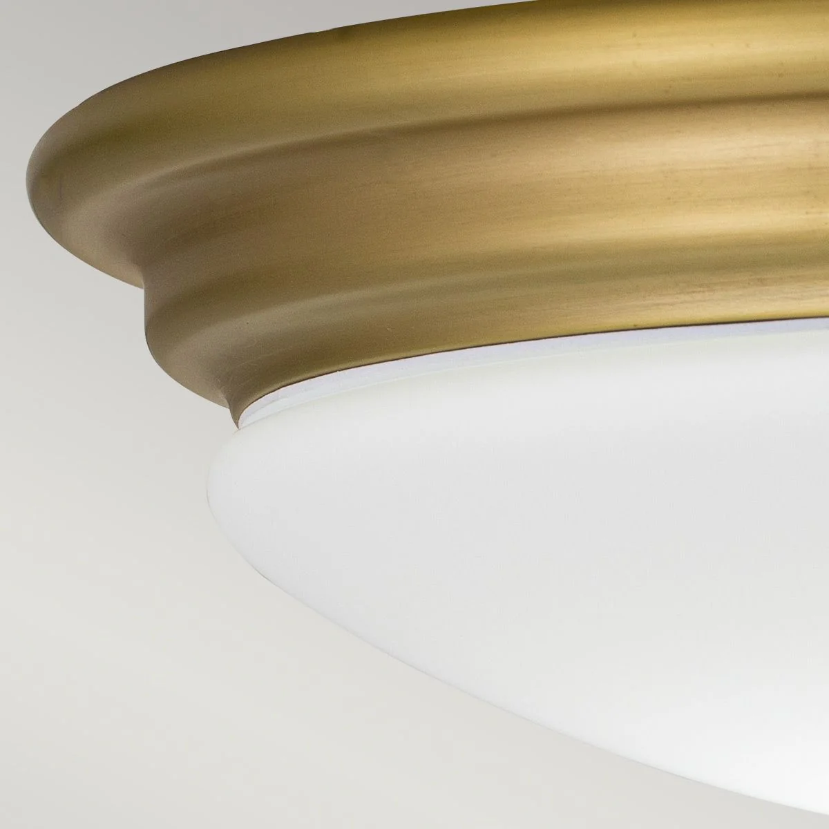 Brompton Flush Bathroom Light IP44 - Polished Chrome / Polished Brass / Brushed Brass - Image 2