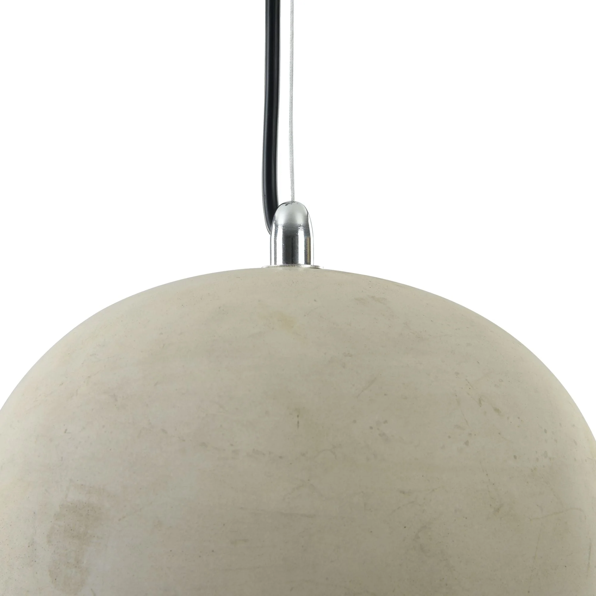 Broni Dome Pendant Light - Concrete - Image 6