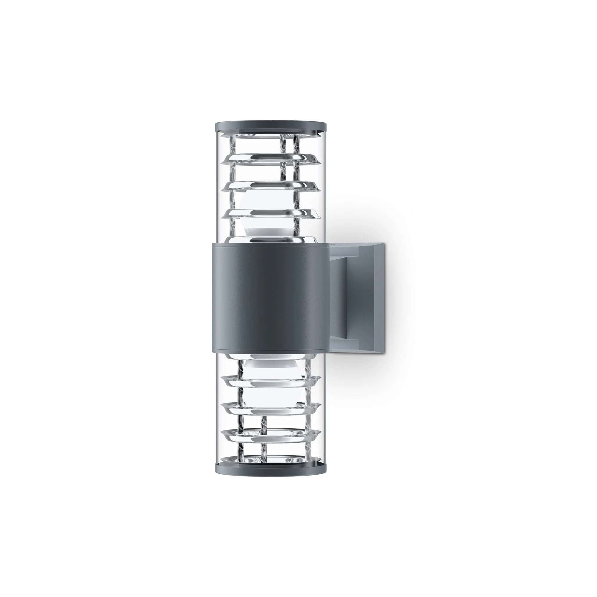 Bronx Up/Down Wall Light - Grey/Black - Image 2