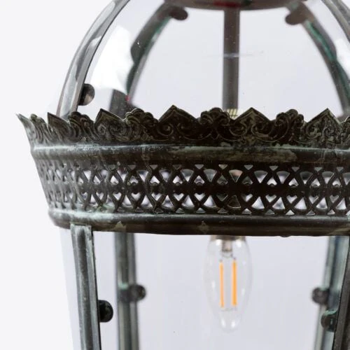 Byron Lantern Bronze Verdigris - Image 2