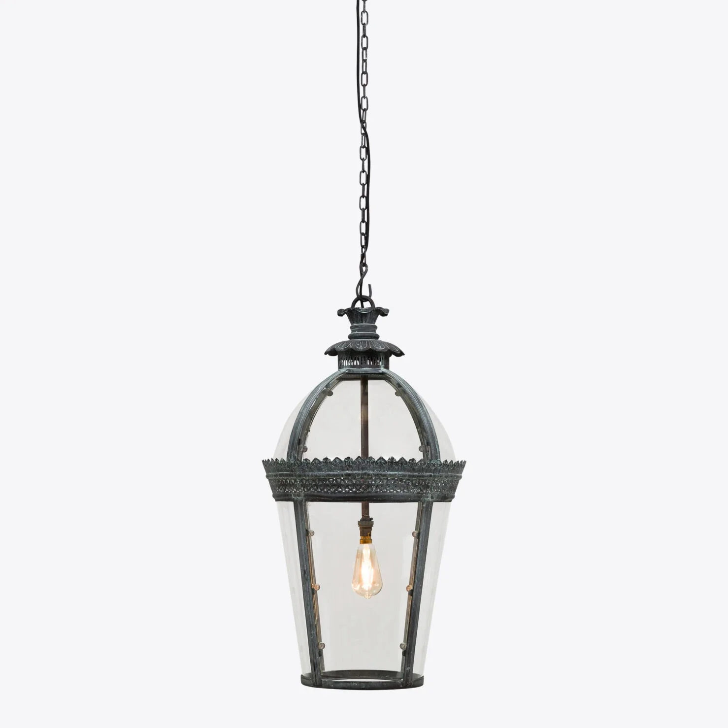 Byron Lantern Bronze Verdigris - Image 4