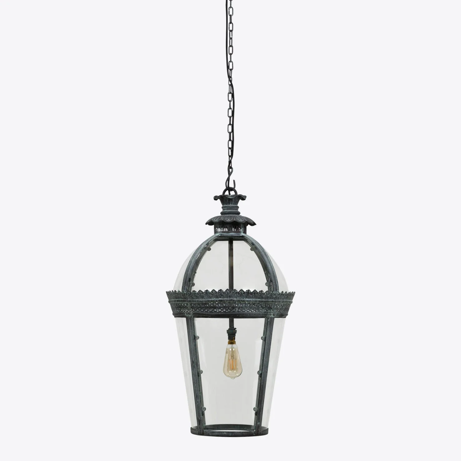 Byron Lantern Bronze Verdigris - Image 5