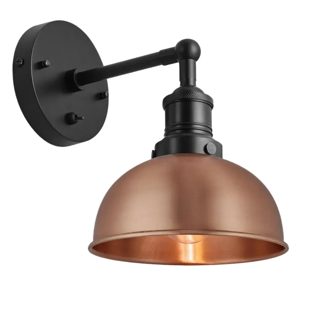 Brooklyn Dome Wall Light -Various Finishes - Image 6