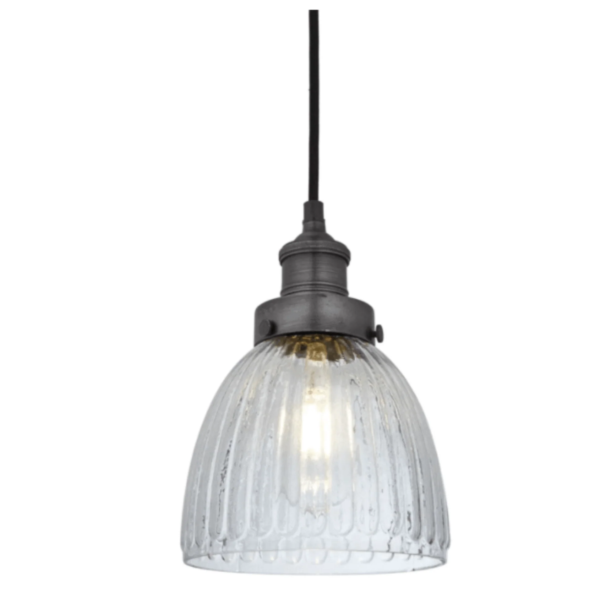 Brooklyn Glass Cone Pendant - 7 Inch - Image 3