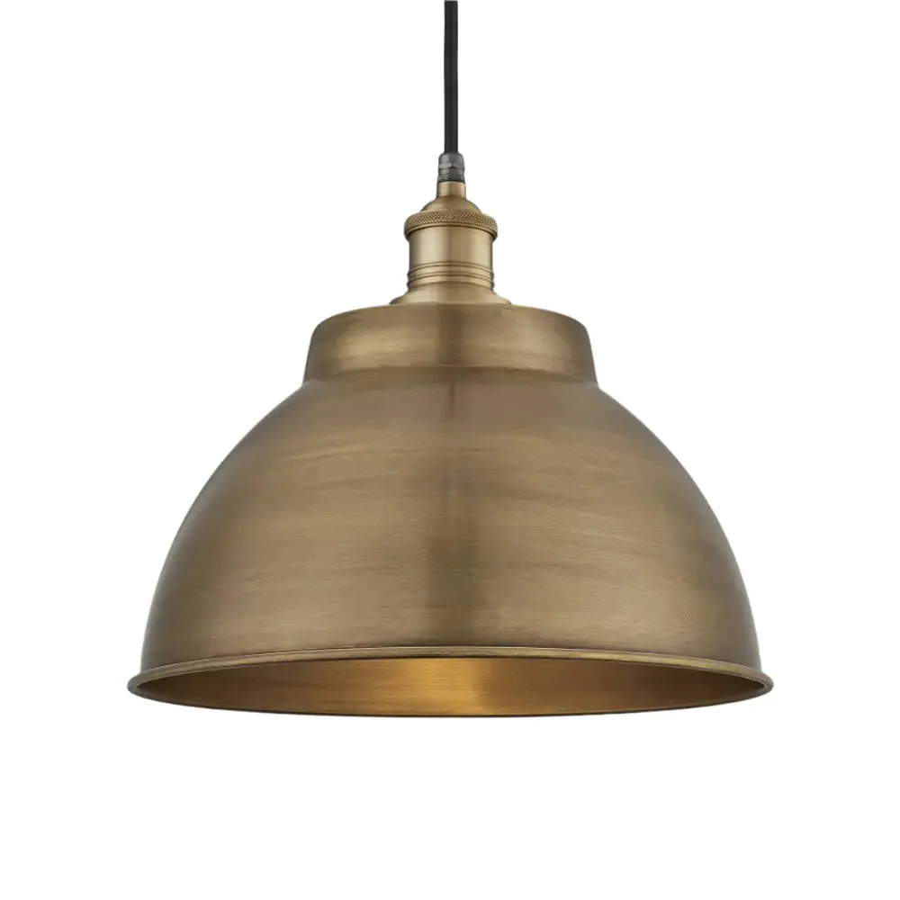 Brooklyn Outdoor & Bathroom Dome Pendant - 13 Inch- Various Finishes - Image 7