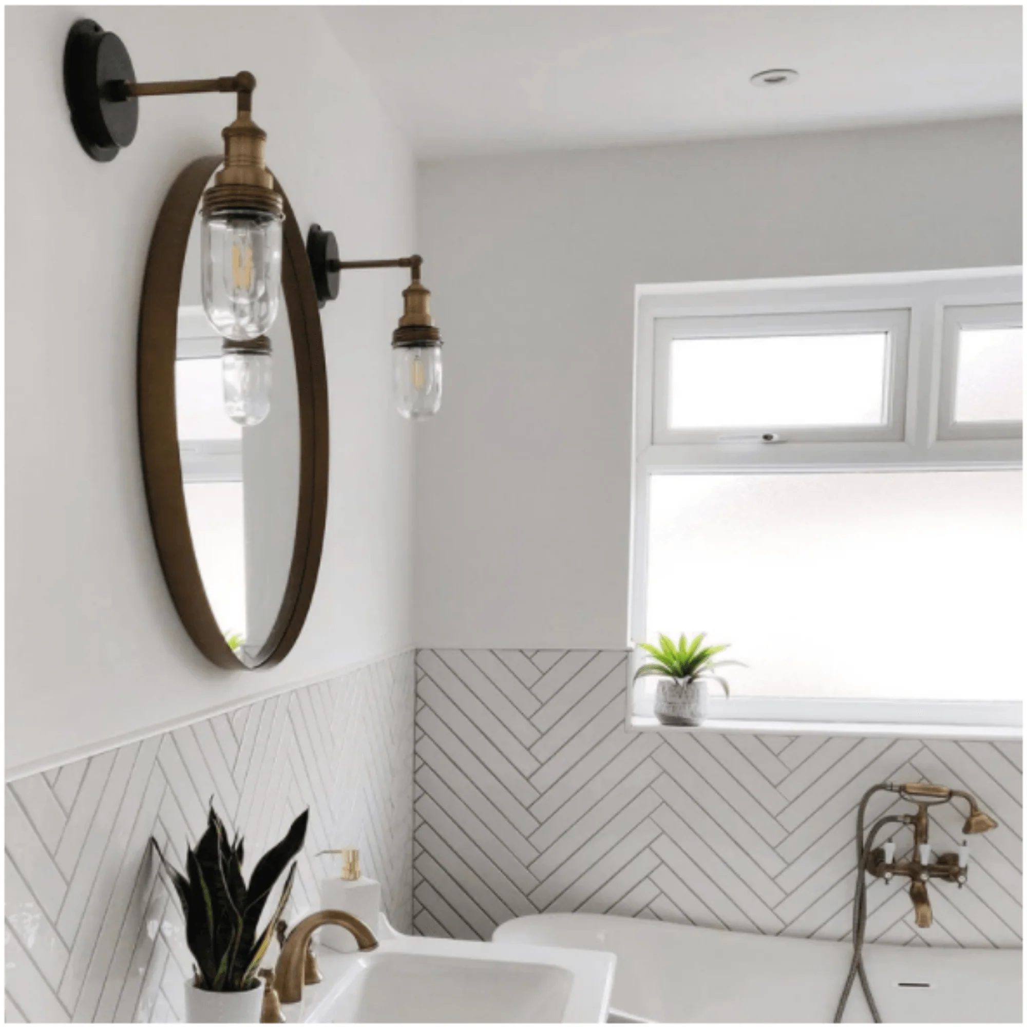 Brooklyn Outdoor IP65 Wall Light - Pewter, Copper, Brass - Image 8