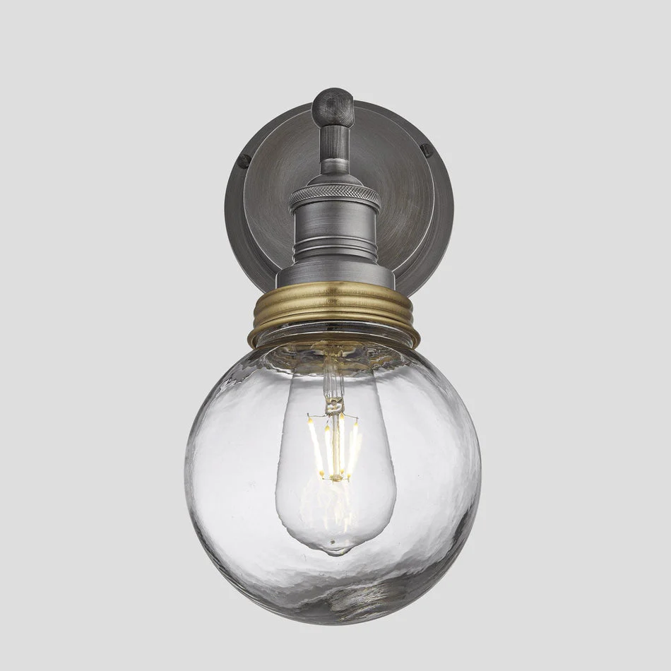 Brooklyn Outdoor IP65 Globe Wall Light - Various Finishes - Image 5