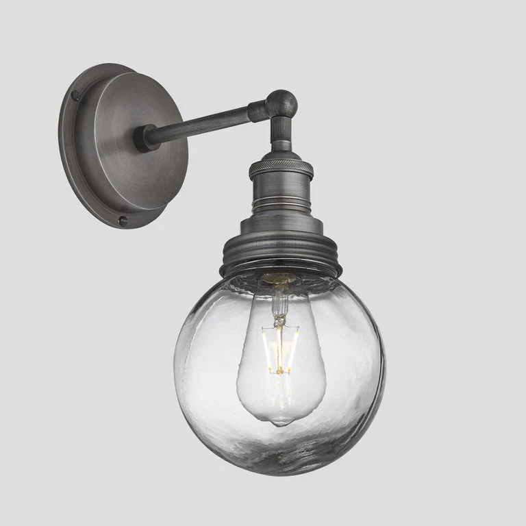 Brooklyn Outdoor IP65 Globe Wall Light - Various Finishes - Image 6