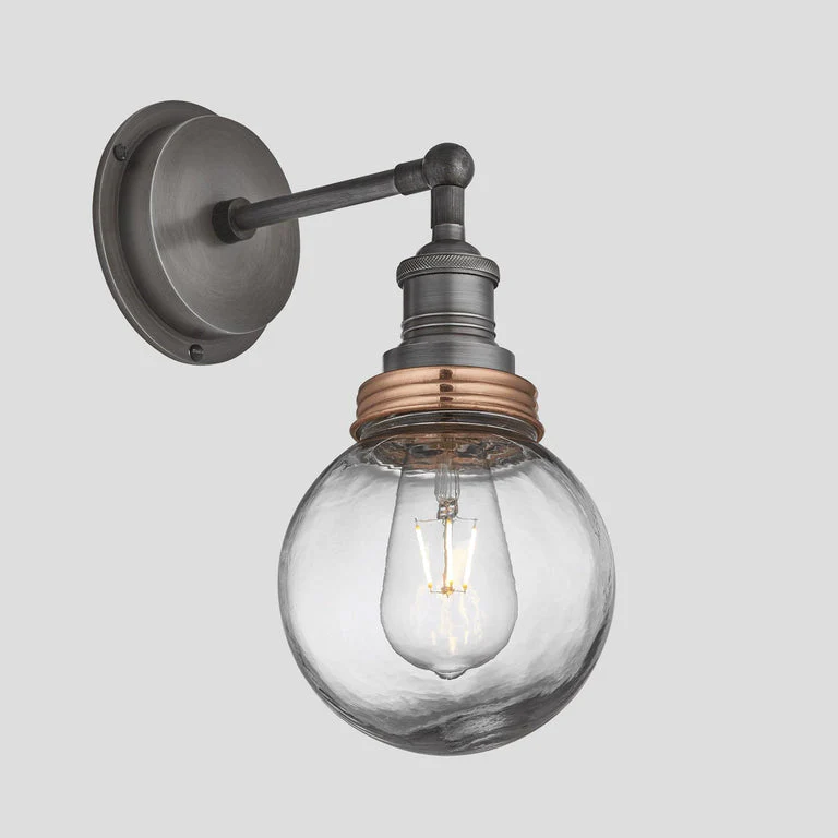 Brooklyn Outdoor IP65 Globe Wall Light - Various Finishes - Image 7