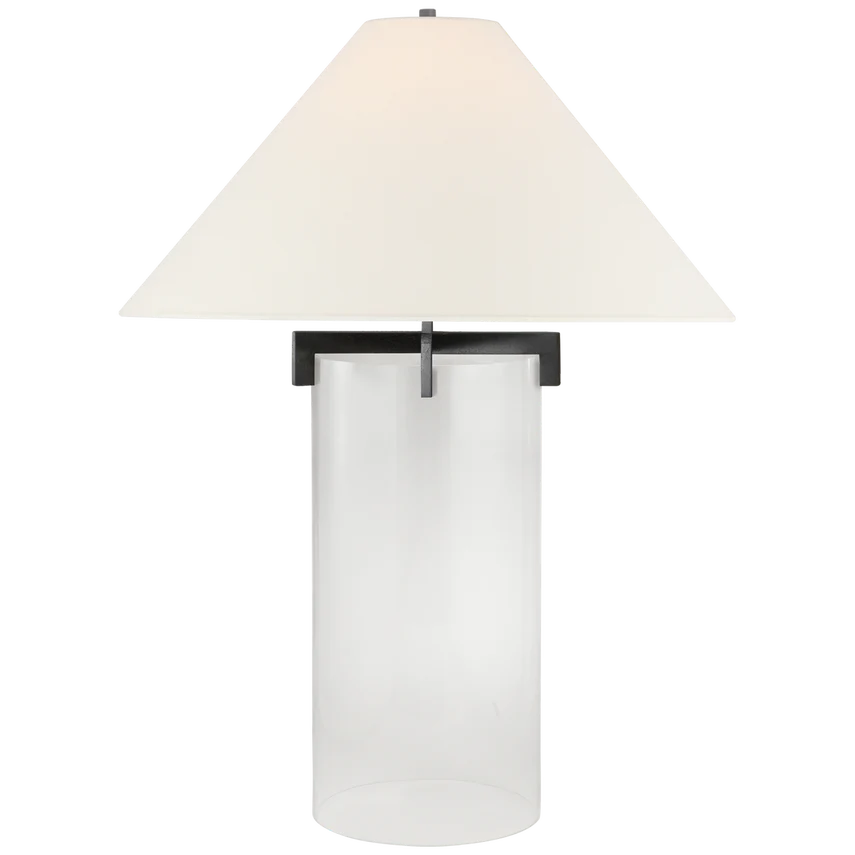 Brooks Table Lamp- Gilded Iron/ Aged Iron - Image 2