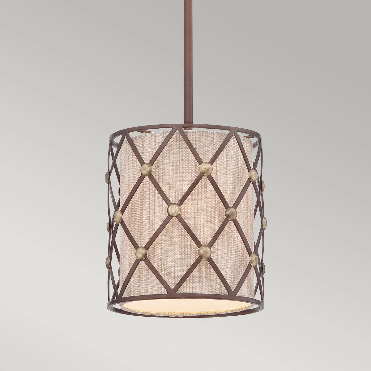 Brown Lattice 1/3/4Lt Pendant - Copper Canyon - Image 5