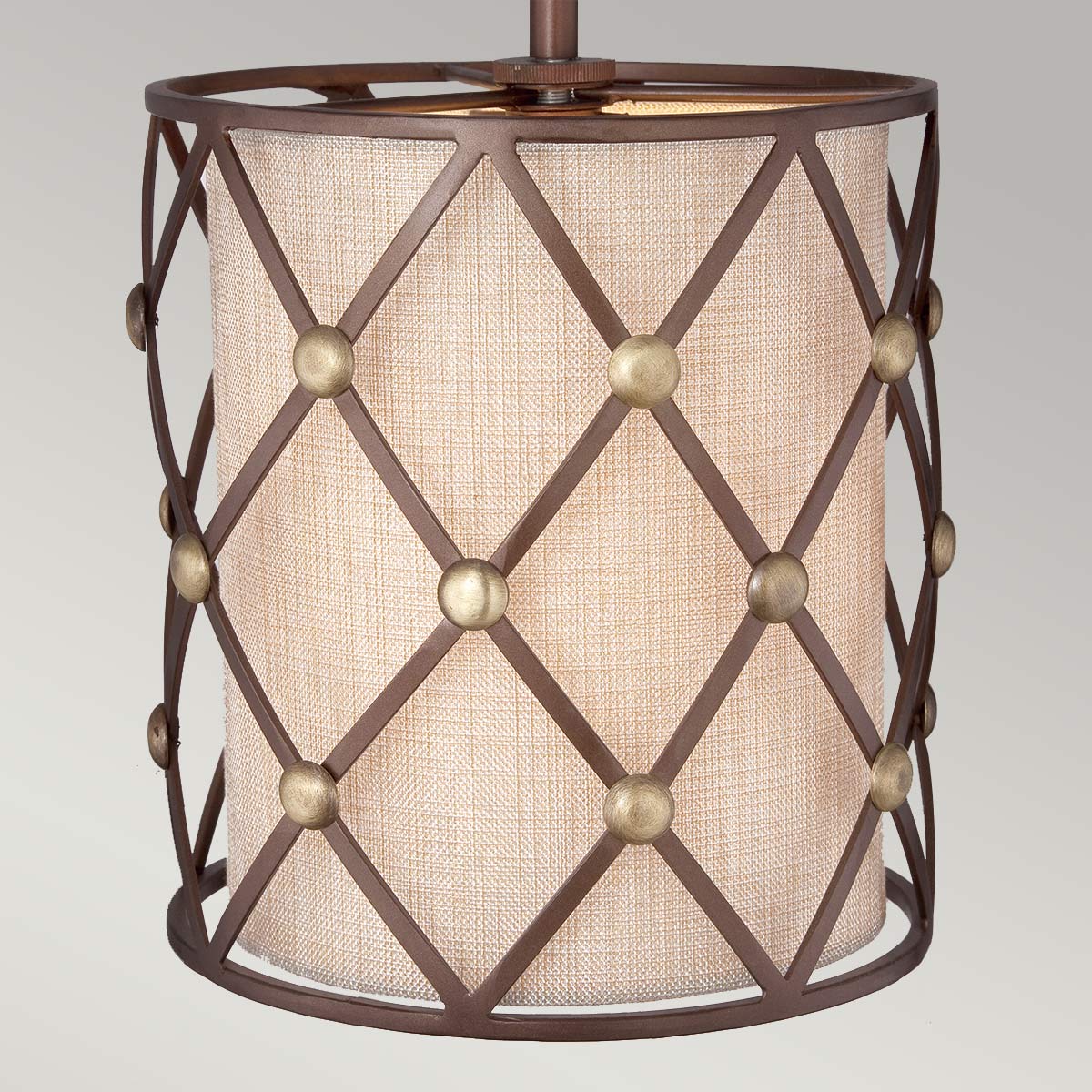 Brown Lattice 1/3/4Lt Pendant - Copper Canyon - Image 6