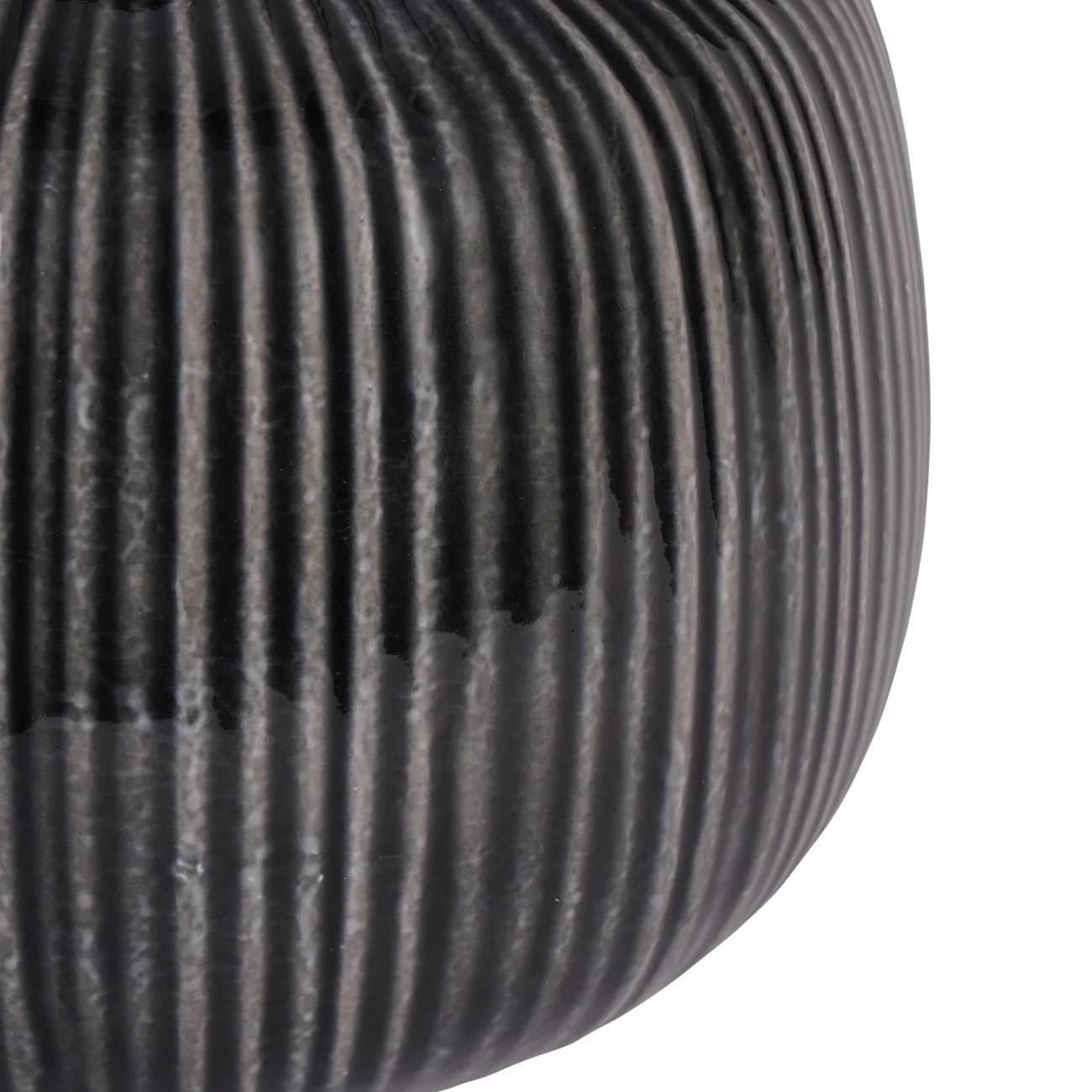 Bruno Ceramic Table Lamp Charcoal with Shade E27 60W - Image 5