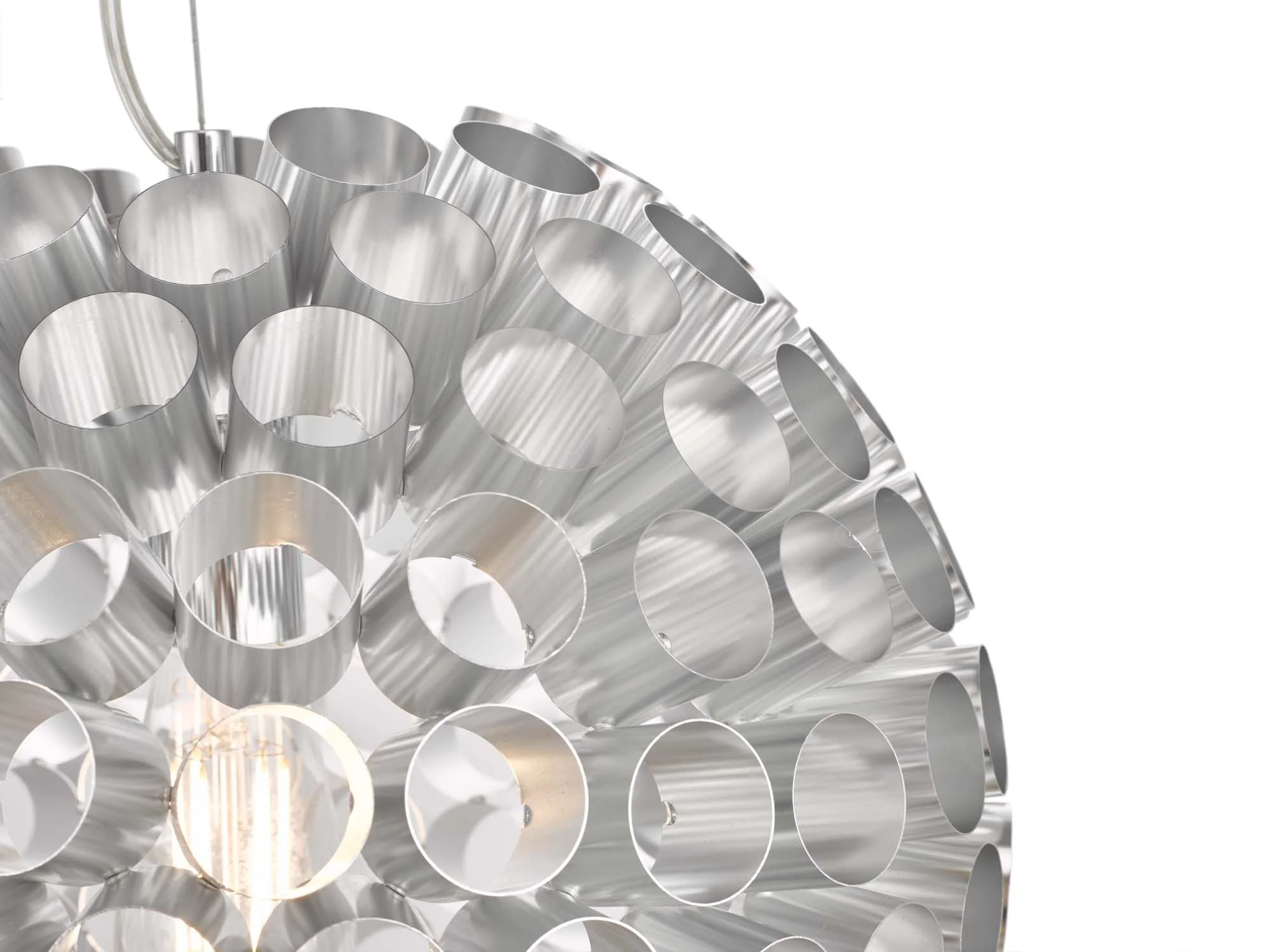 Serafina Small Pendant Brushed Chrome - Image 2