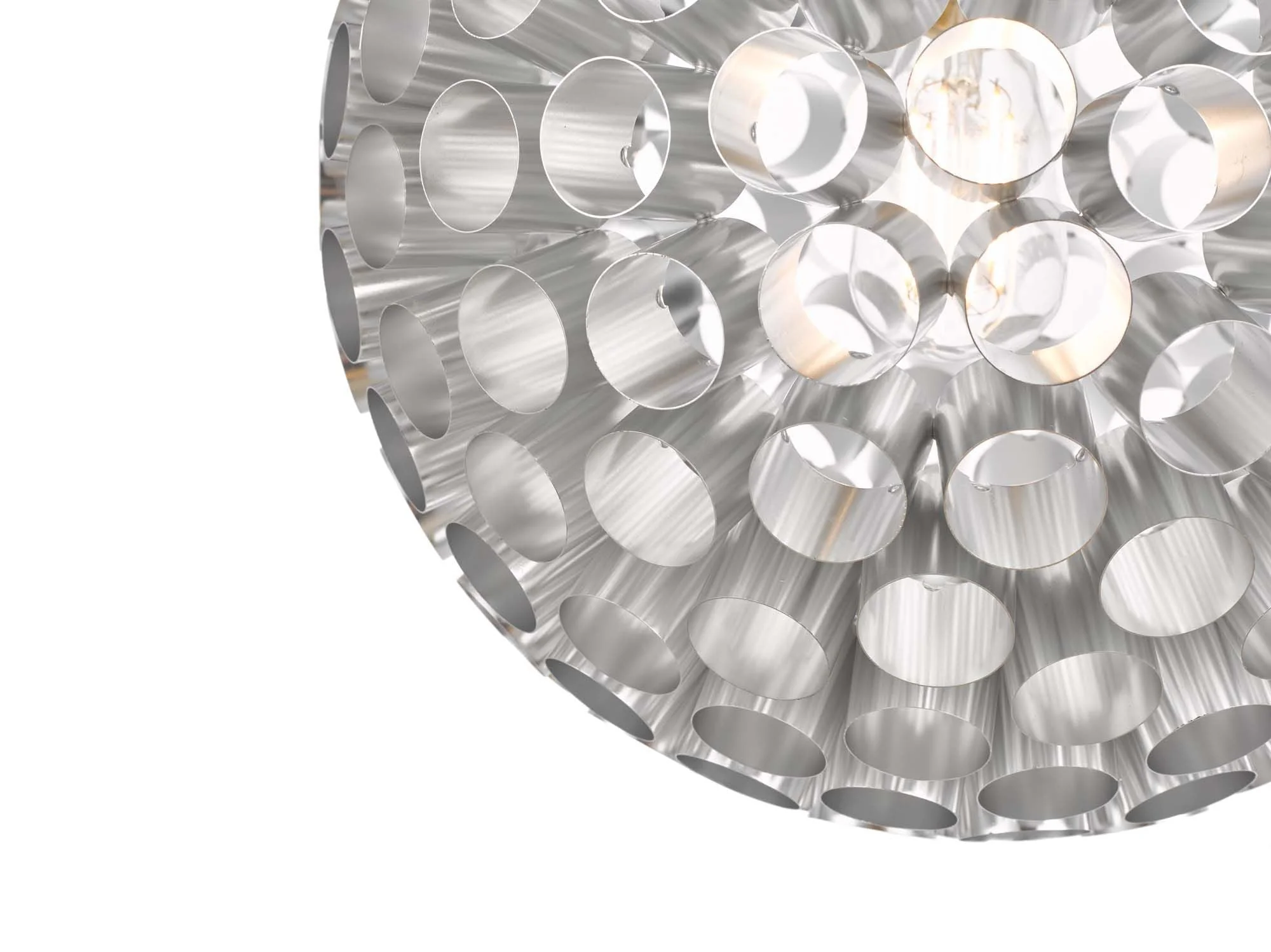 Serafina Small Pendant Brushed Chrome - Image 3