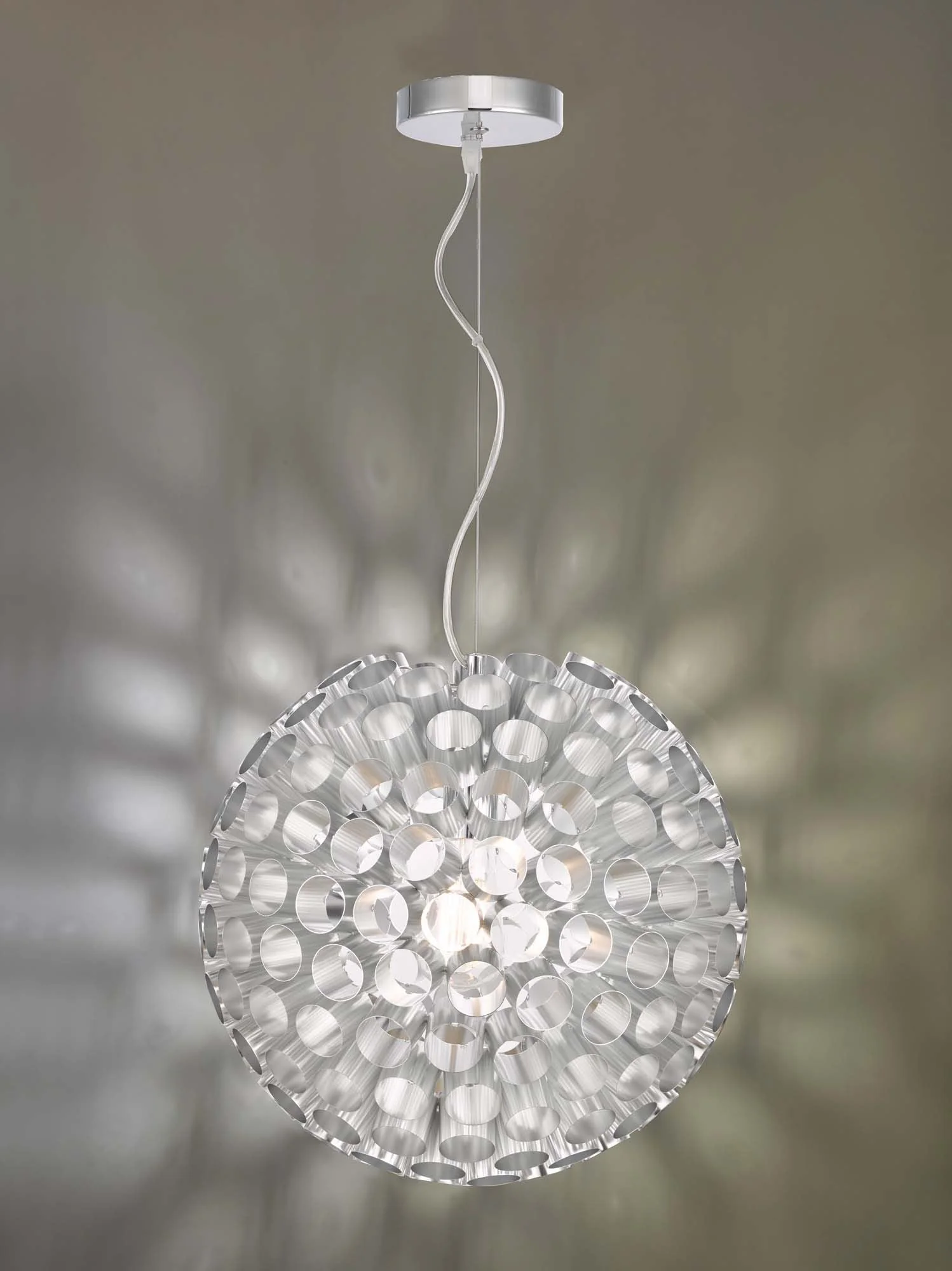 Serafina Small Pendant Brushed Chrome - Image 4