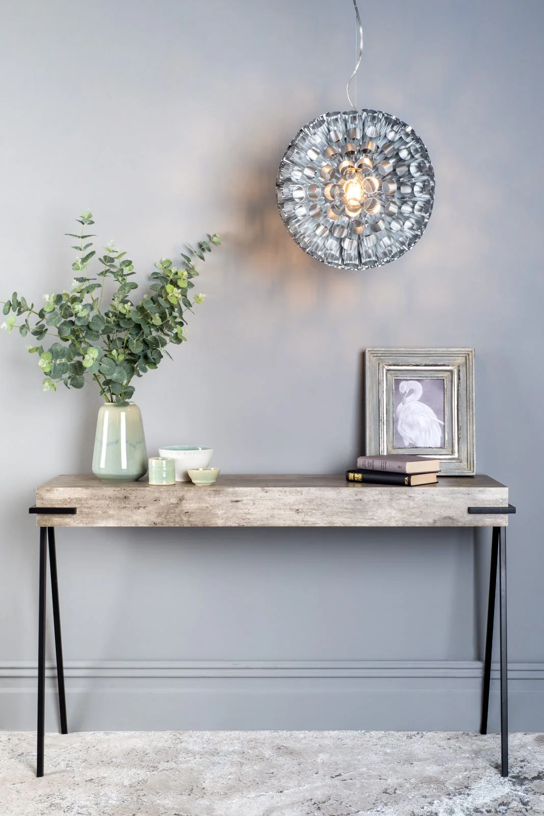 Serafina Small Pendant Brushed Chrome - Image 5