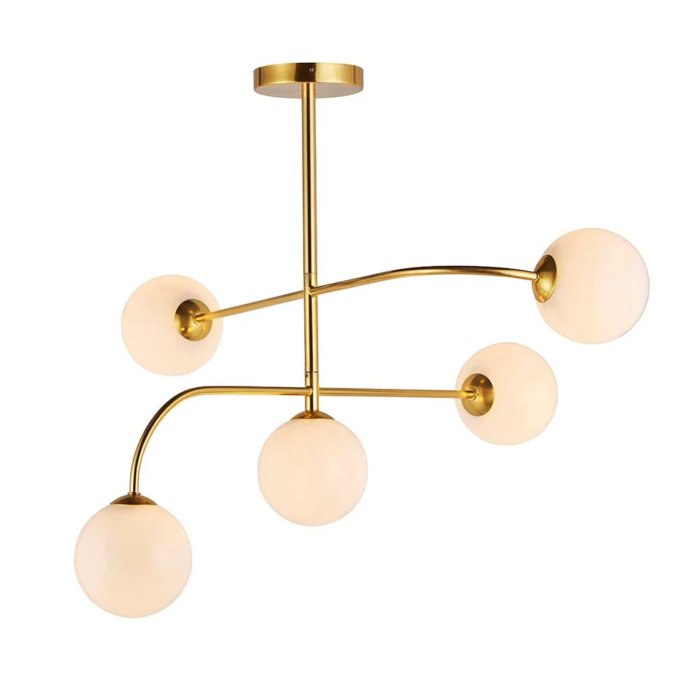 Bubble 4Lt/5Lt Semi Flush Ceiling Light - Image 2