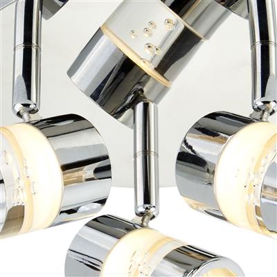 Bubbles 3Lt LED Bathroom Spotlight IP44 - Chrome - Image 3