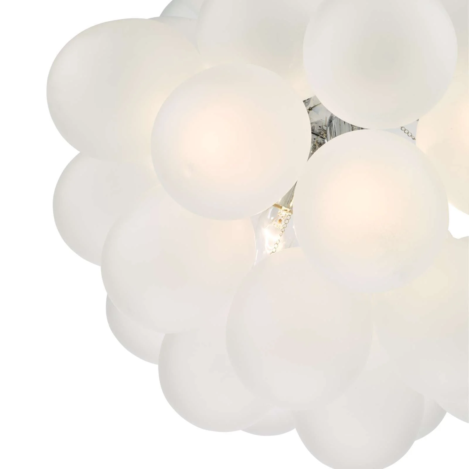 Bubbles 6Lt Centre Ceiling Light - Polished Chrome Finish - Image 2