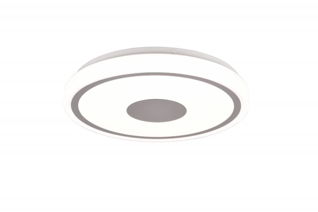 Bunda Flush Ceiling Light - Black / Chrome - Image 7
