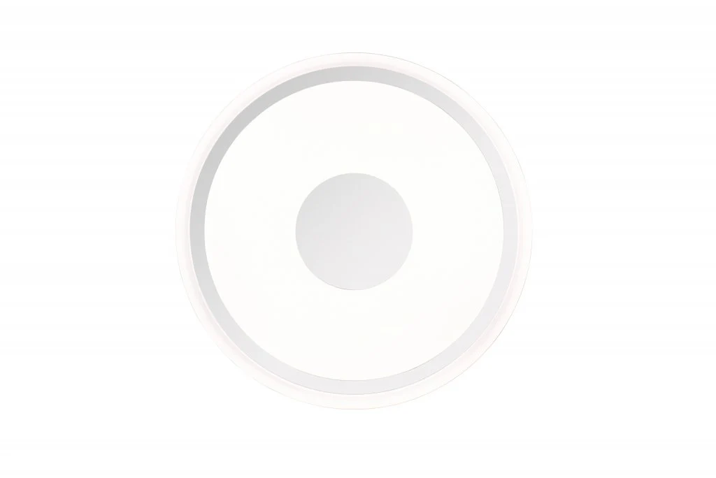 Bunda Flush Ceiling Light - Black / Chrome - Image 8