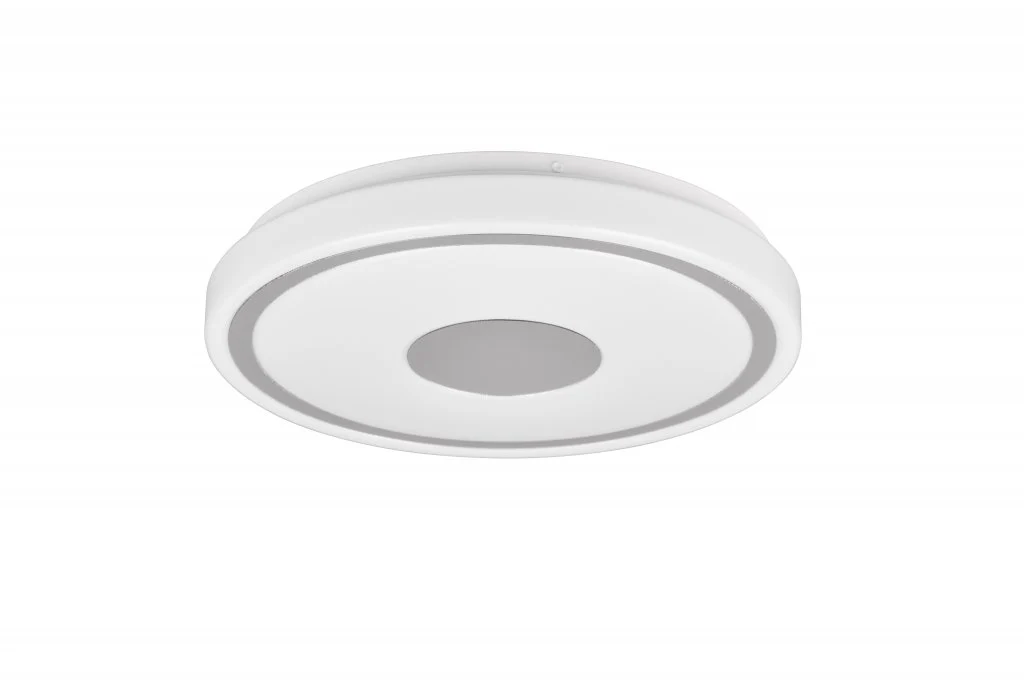 Bunda Flush Ceiling Light - Black / Chrome - Image 9