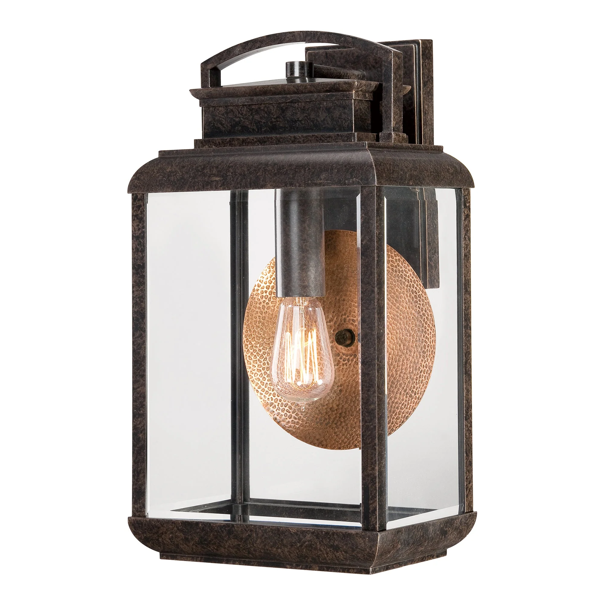 Byron Small/Medium/Large Wall Lantern - Imperial Bronze/Graphite Finish - Image 11