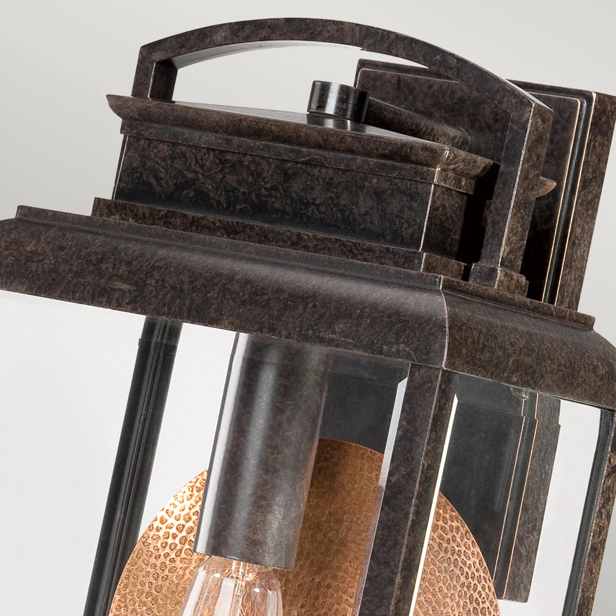 Byron Small/Medium/Large Wall Lantern - Imperial Bronze/Graphite Finish - Image 12