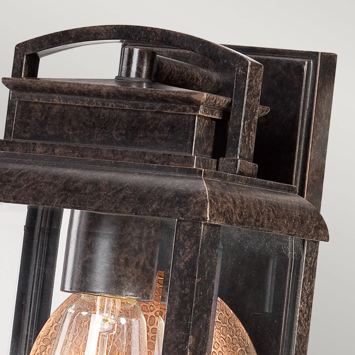 Byron Small/Medium/Large Wall Lantern - Imperial Bronze/Graphite Finish - Image 2