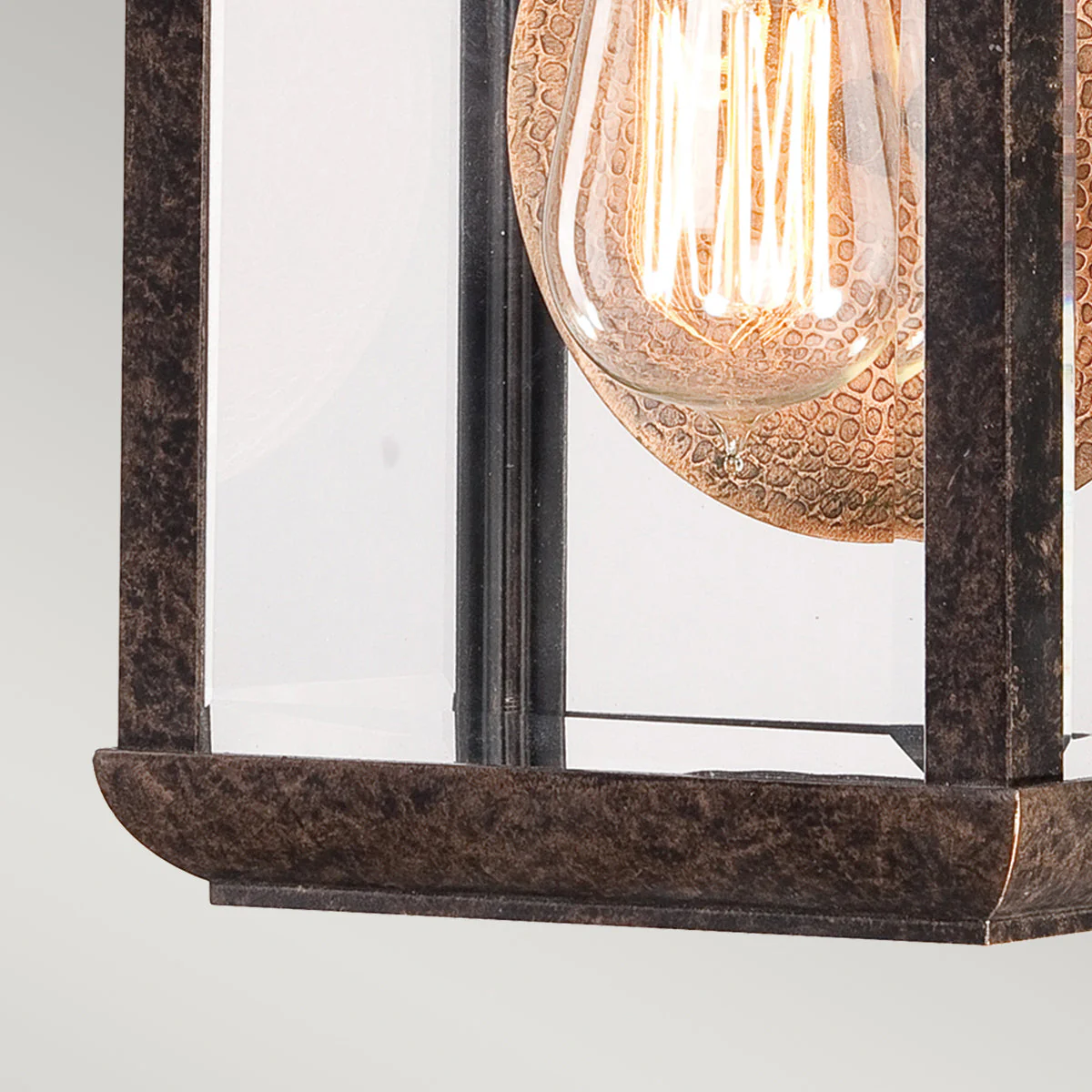 Byron Small/Medium/Large Wall Lantern - Imperial Bronze/Graphite Finish - Image 4
