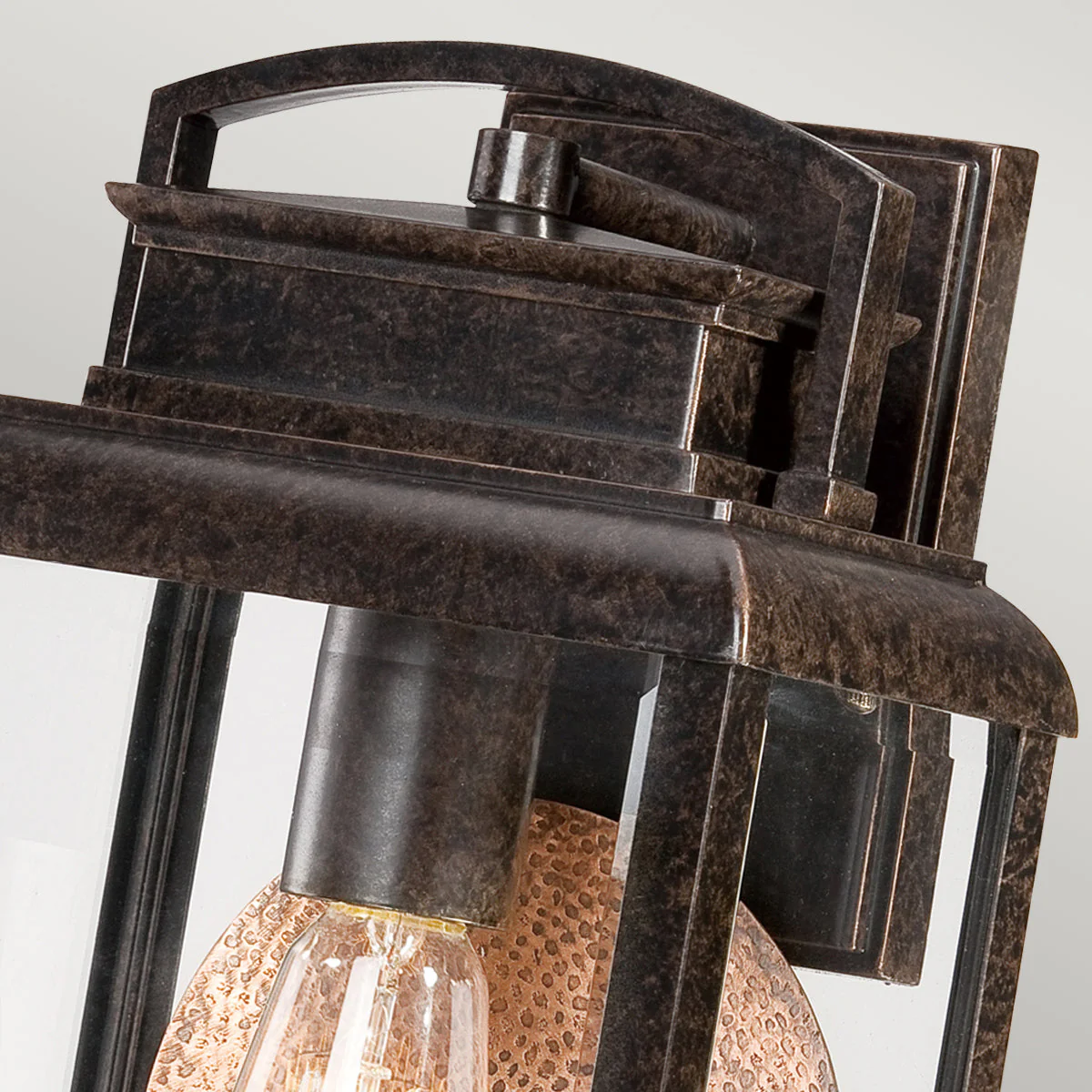 Byron Small/Medium/Large Wall Lantern - Imperial Bronze/Graphite Finish - Image 6