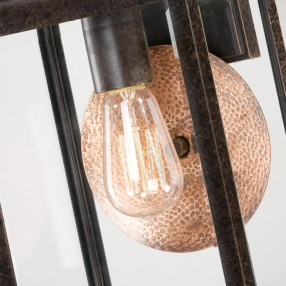 Byron Small/Medium/Large Wall Lantern - Imperial Bronze/Graphite Finish - Image 7