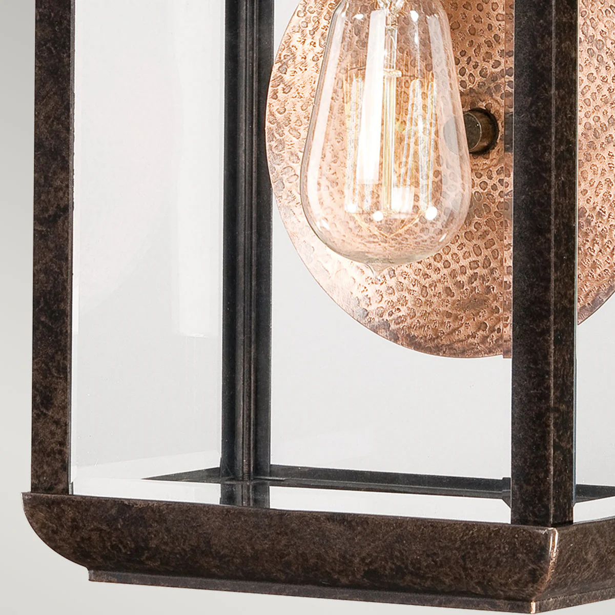 Byron Small/Medium/Large Wall Lantern - Imperial Bronze/Graphite Finish - Image 8