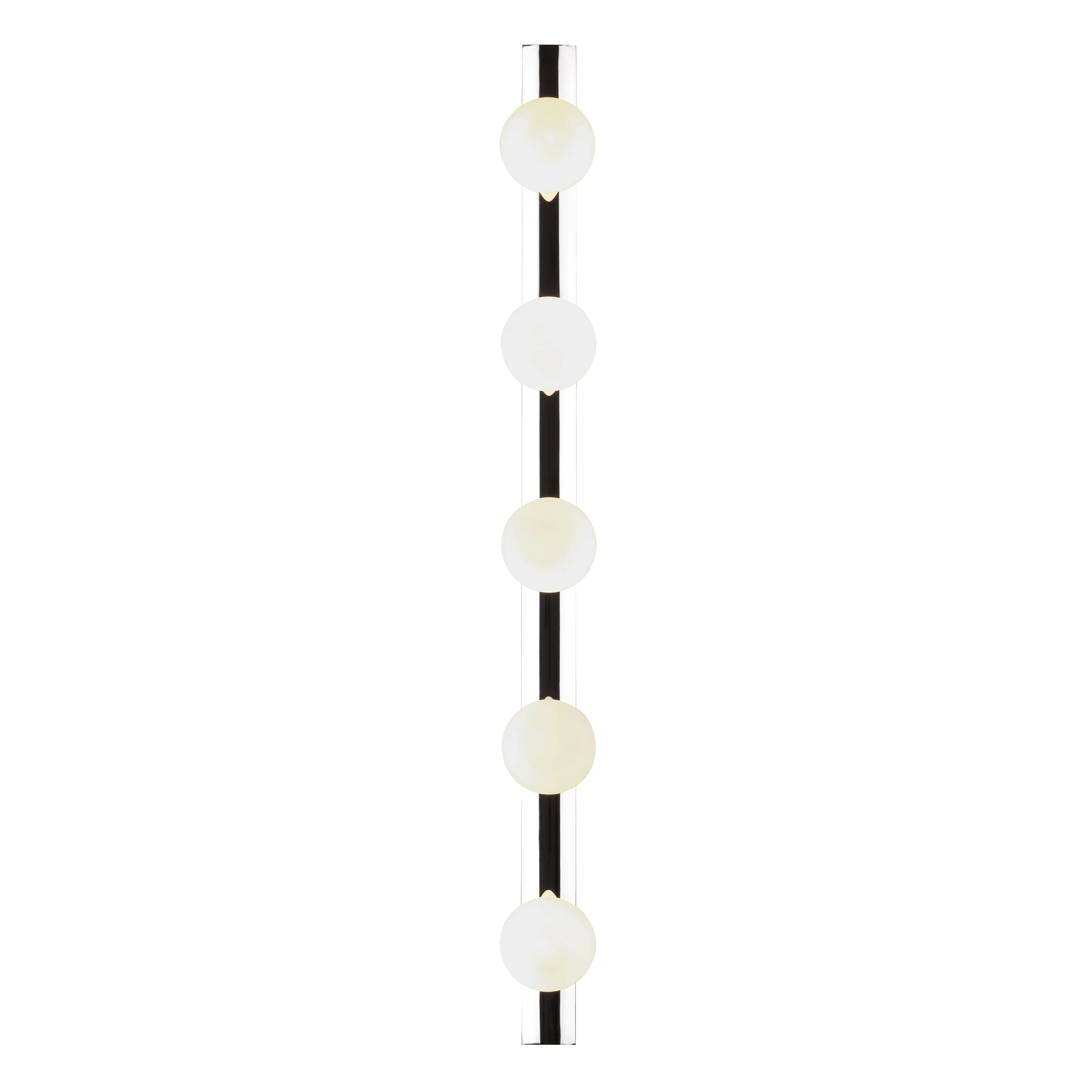 Cabaret 5 II Bathroom Wall Light- Matt Black/Polished Chrome - Image 12