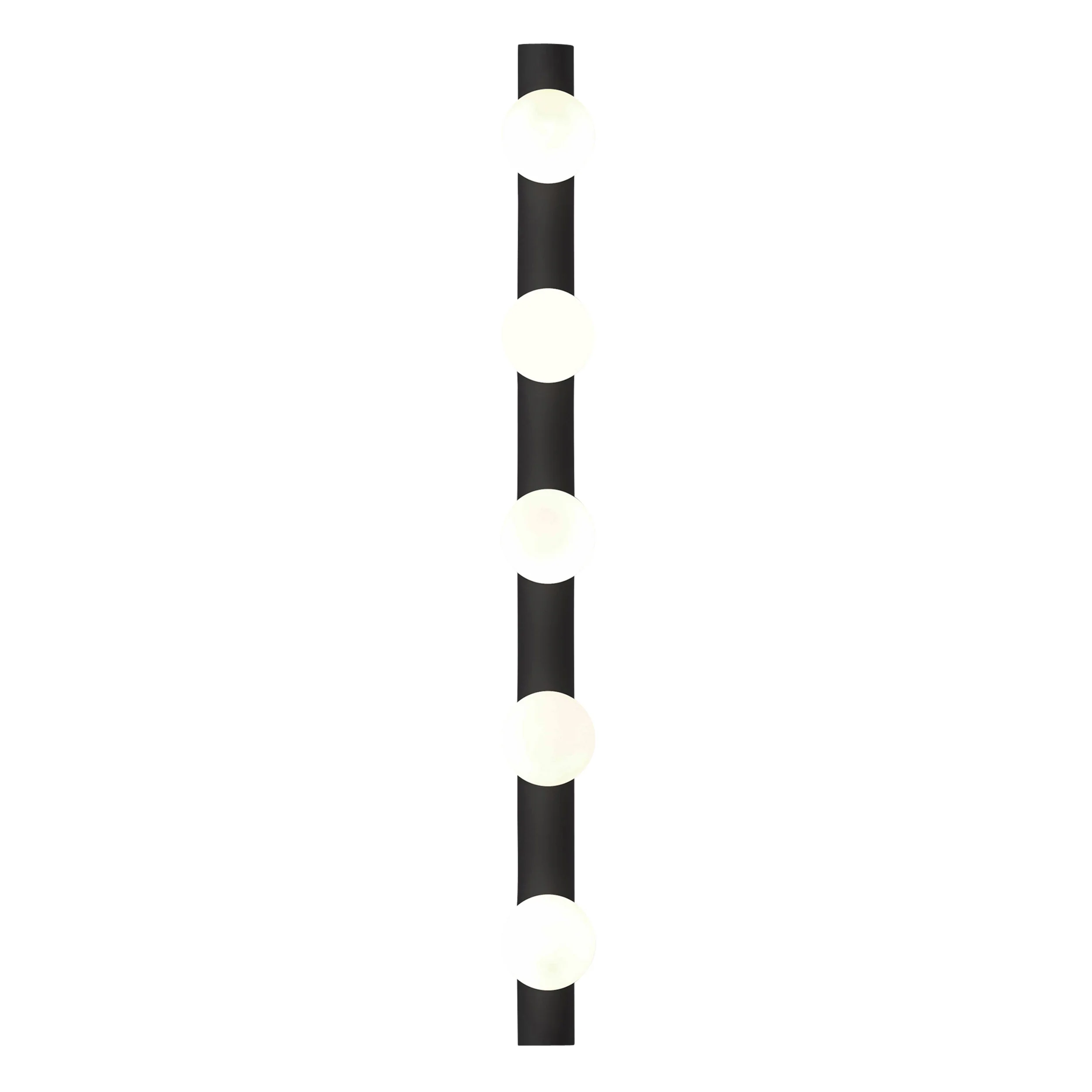 Cabaret 5 II Bathroom Wall Light- Matt Black/Polished Chrome - Image 5