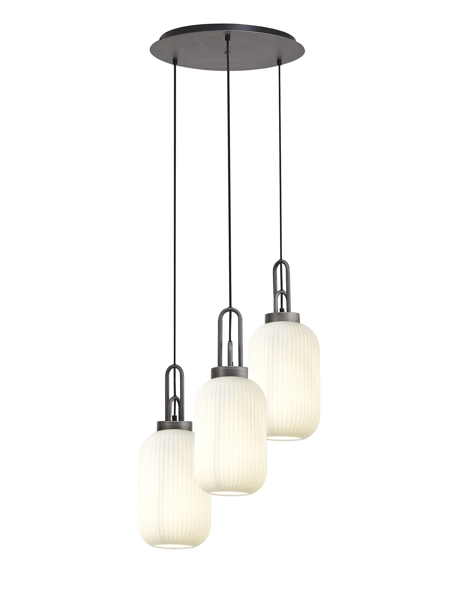 Cadiz 3 Light Cluster Pendant - Image 100