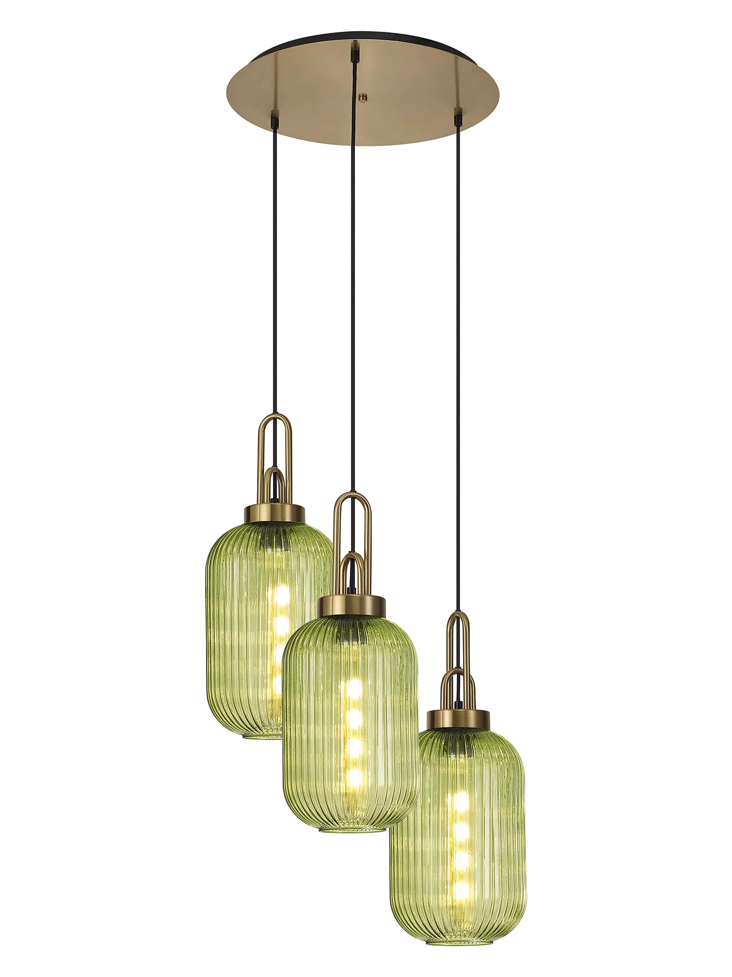 Cadiz 3 Light Cluster Pendant - Image 17