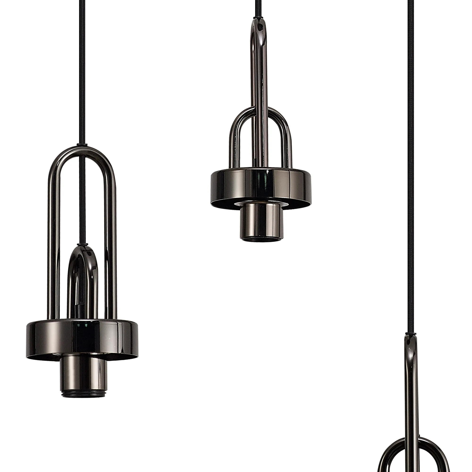 Cadiz 3 Light Cluster Pendant - Image 2