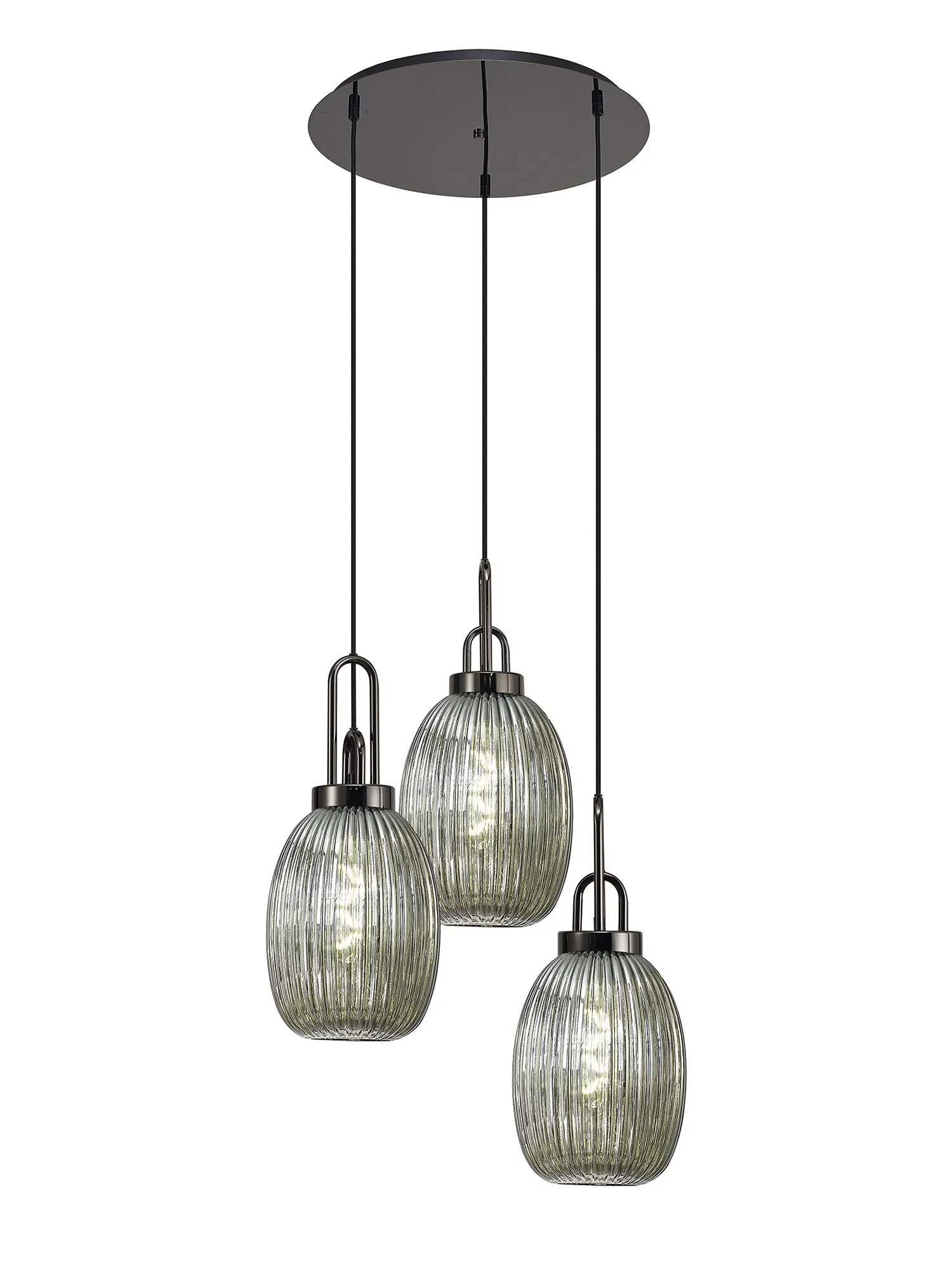 Cadiz 3 Light Cluster Pendant - Image 55