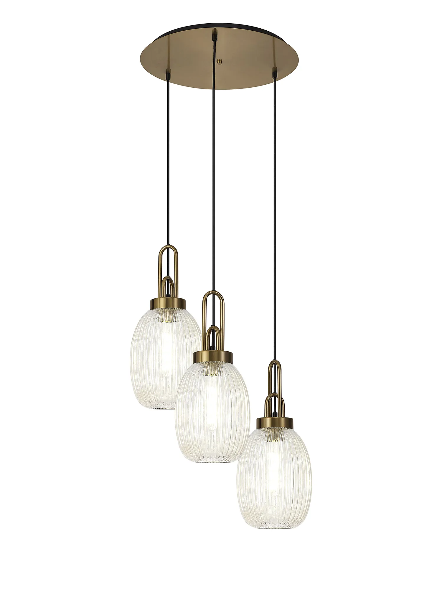 Cadiz 3 Light Cluster Pendant - Image 58
