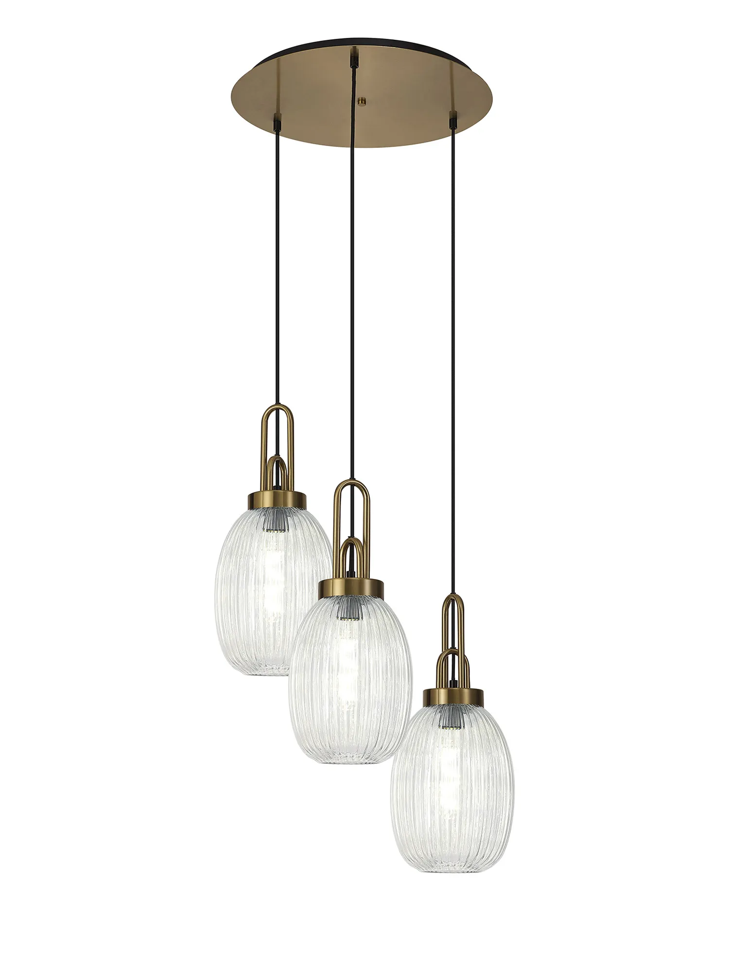 Cadiz 3 Light Cluster Pendant - Image 61