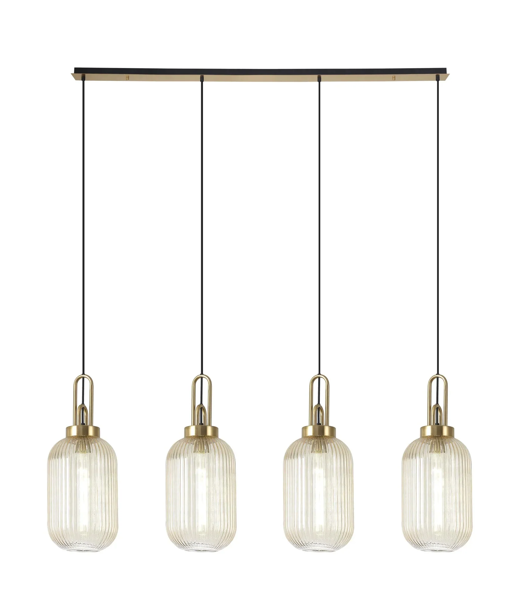 Cadiz 4Lt Linear Pendant - Various Finishes - Image 15