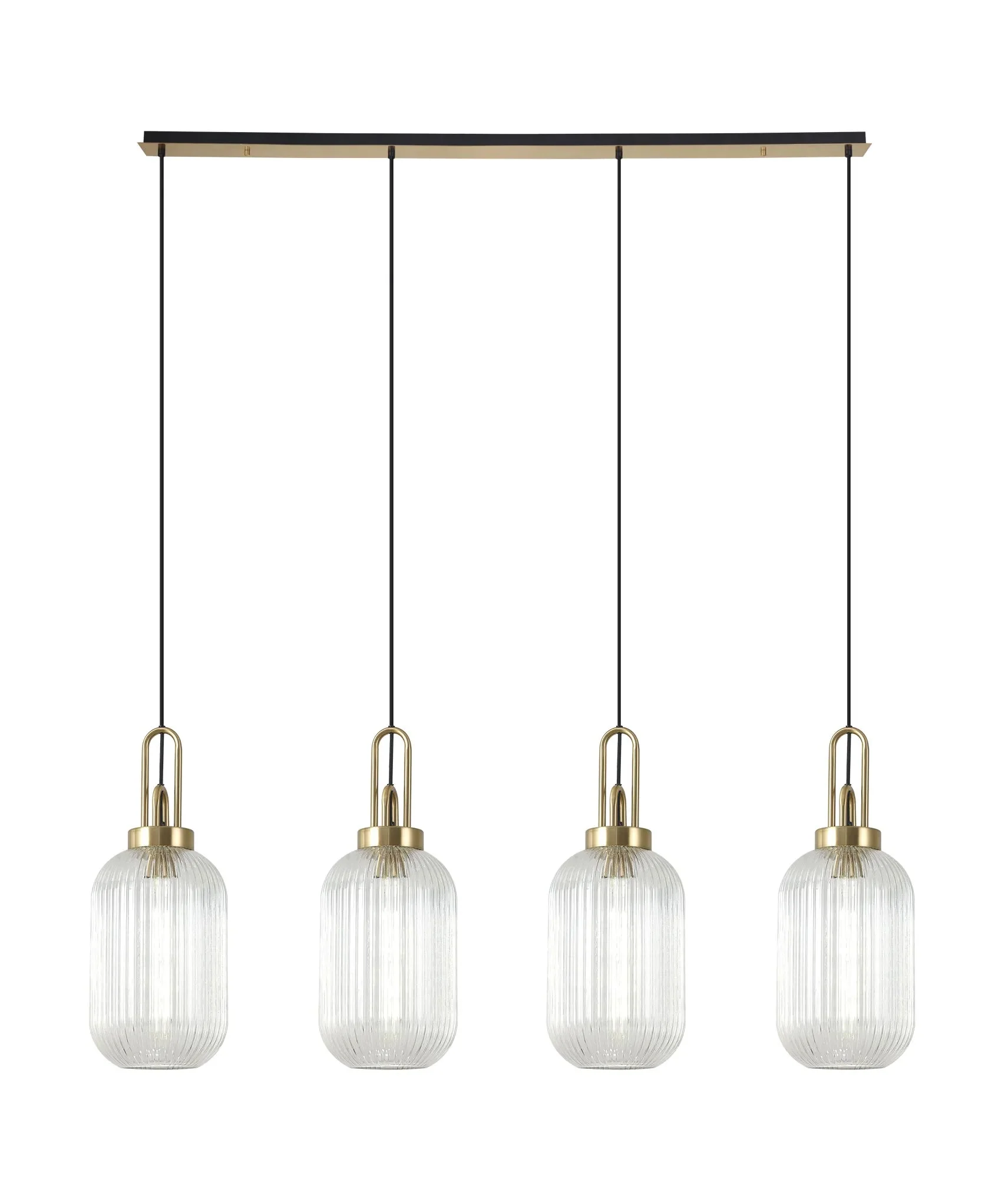 Cadiz 4Lt Linear Pendant - Various Finishes - Image 16