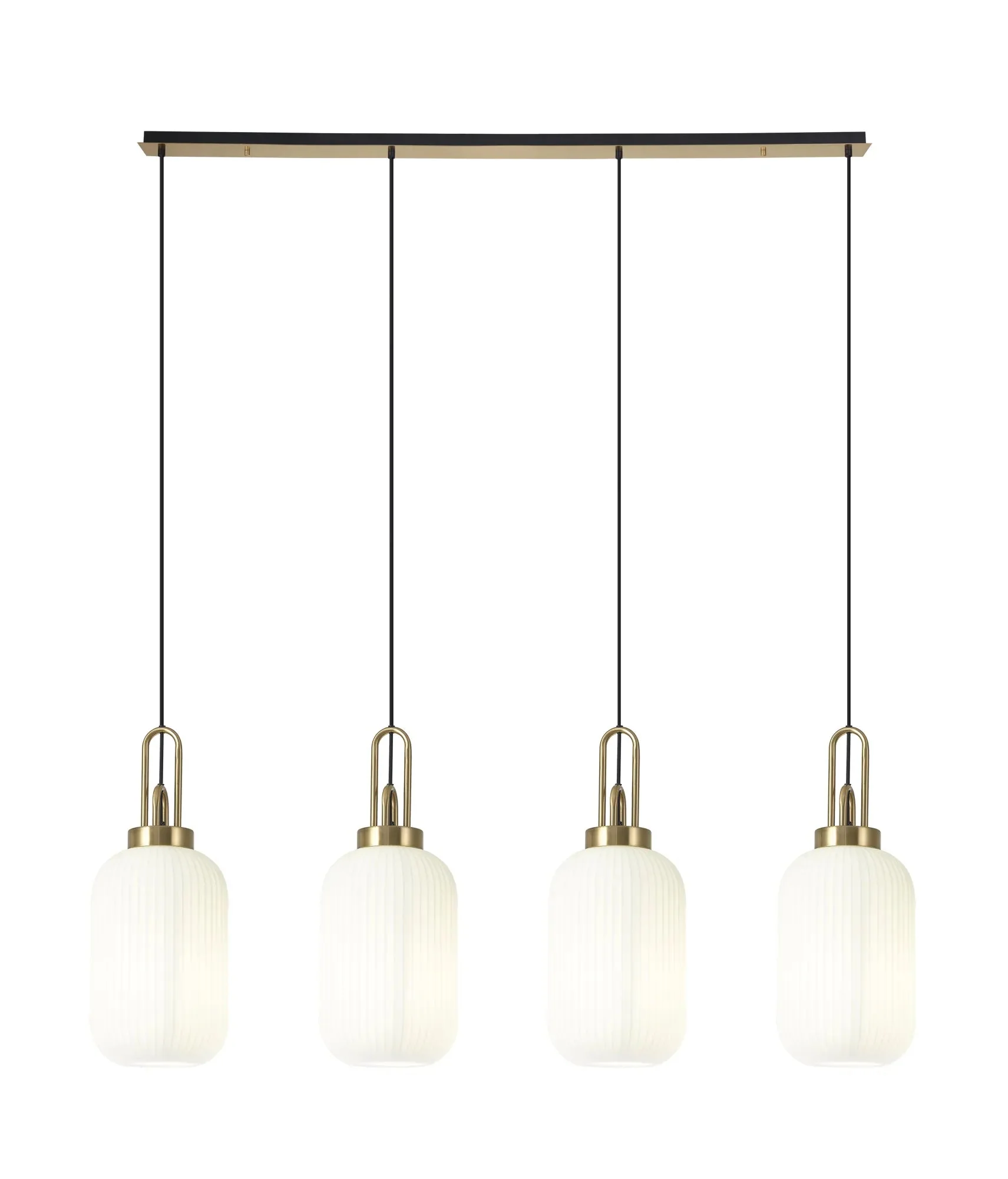 Cadiz 4Lt Linear Pendant - Various Finishes - Image 17