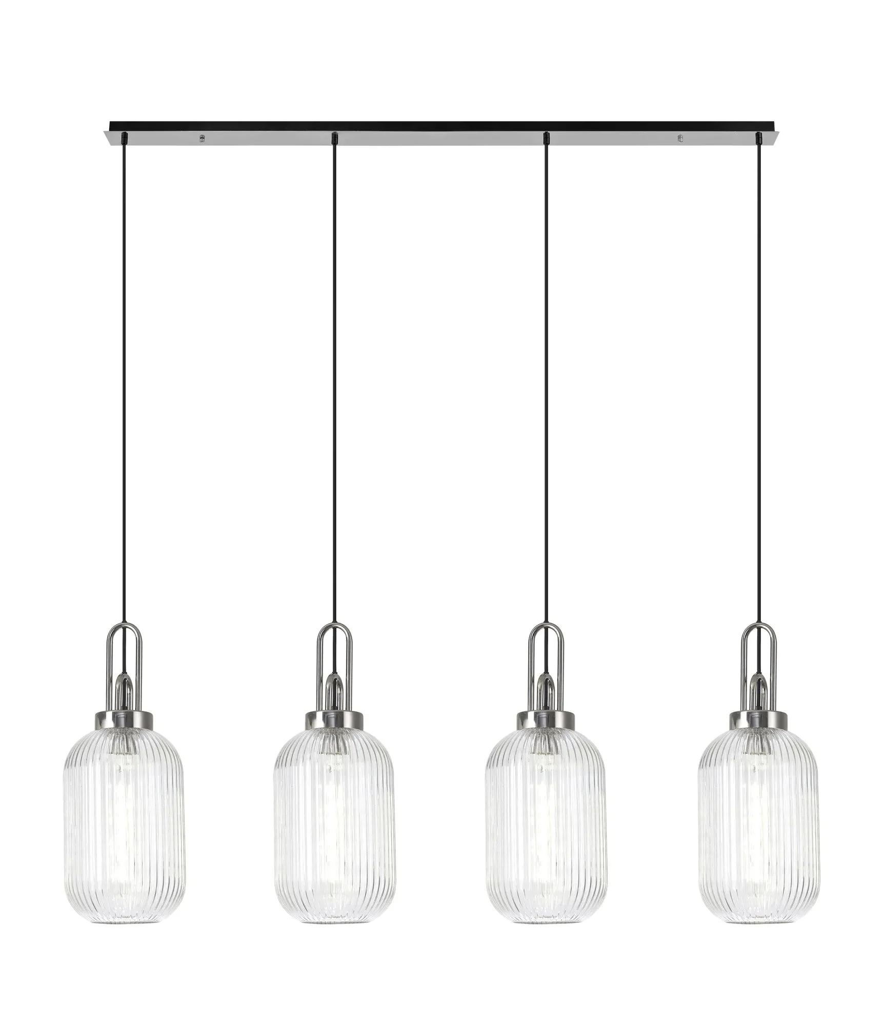 Cadiz 4Lt Linear Pendant - Various Finishes - Image 25