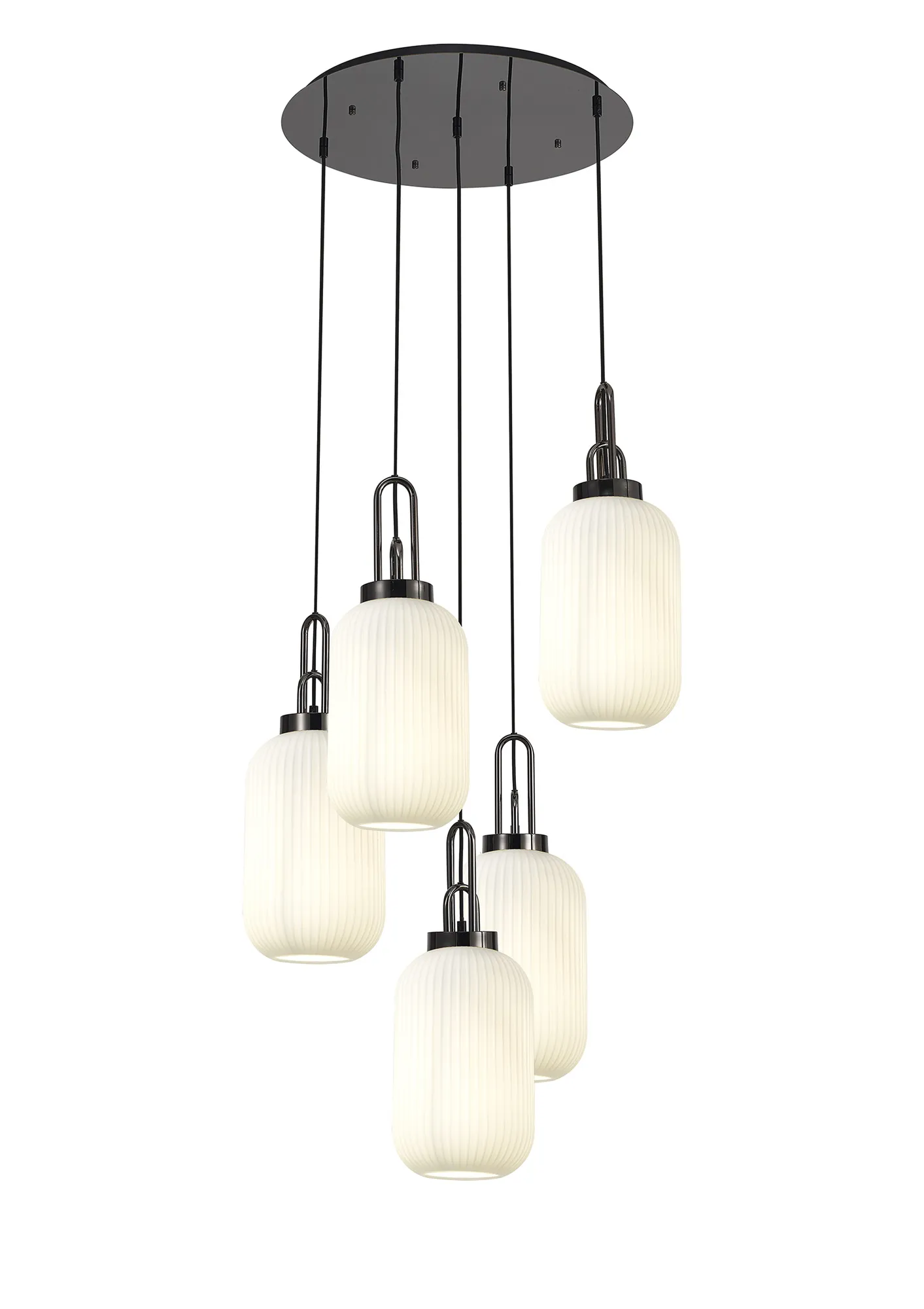 Cadiz 5Lt Cluster Pendant - Various Colours - Image 100